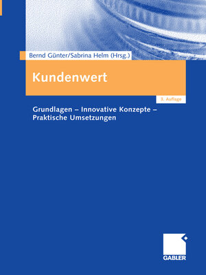 cover image of Kundenwert